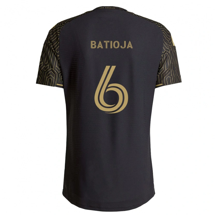 Danxen Mænd Jeremy Batioja #6 Brun Sort Hjemmebane Spillertrøjer 2026/27 Trøje T-Shirt