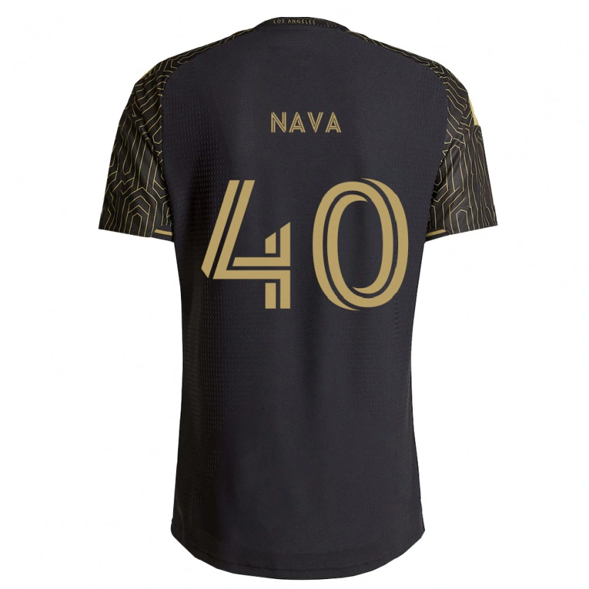 Danxen Mænd Sebastian Nava #40 Brun Sort Hjemmebane Spillertrøjer 2026/27 Trøje T-Shirt