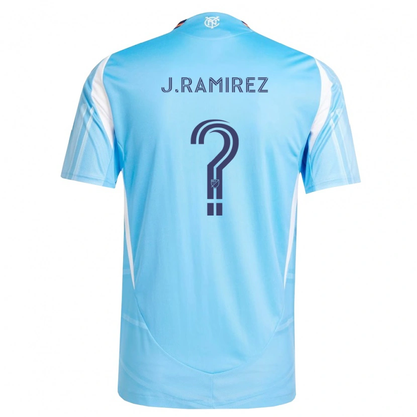 Danxen Mænd Jayson Ramirez #0 Himmelblå Hvid Hjemmebane Spillertrøjer 2026/27 Trøje T-Shirt