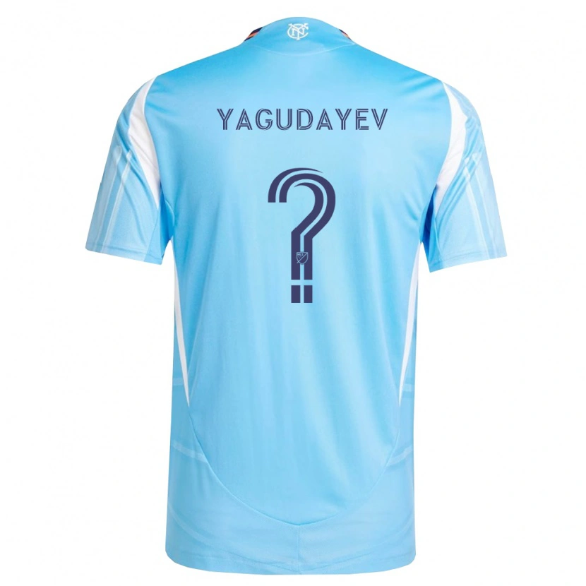 Danxen Mænd Alexander Yagudayev #0 Himmelblå Hvid Hjemmebane Spillertrøjer 2026/27 Trøje T-Shirt