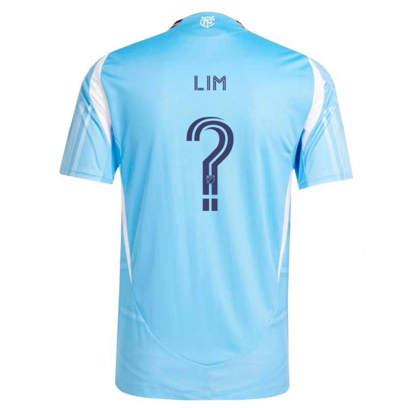 Danxen Mænd Evan Lim #0 Himmelblå Hvid Hjemmebane Spillertrøjer 2026/27 Trøje T-Shirt