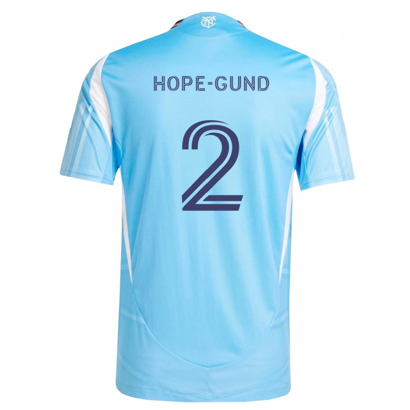 Danxen Mænd Rio Hope-Gund #2 Himmelblå Hvid Hjemmebane Spillertrøjer 2026/27 Trøje T-Shirt