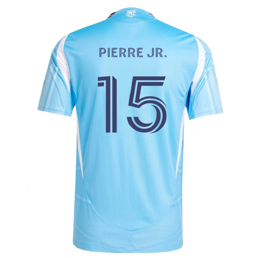 Danxen Mænd Kevin Pierre Jr. #15 Himmelblå Hvid Hjemmebane Spillertrøjer 2026/27 Trøje T-Shirt