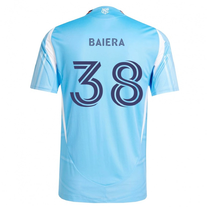 Danxen Mænd Drew Baiera #38 Himmelblå Hvid Hjemmebane Spillertrøjer 2026/27 Trøje T-Shirt