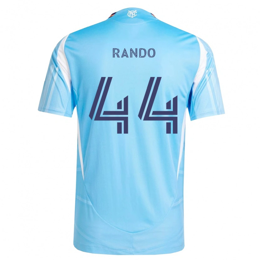 Danxen Mænd Alex Rando #44 Himmelblå Hvid Hjemmebane Spillertrøjer 2026/27 Trøje T-Shirt