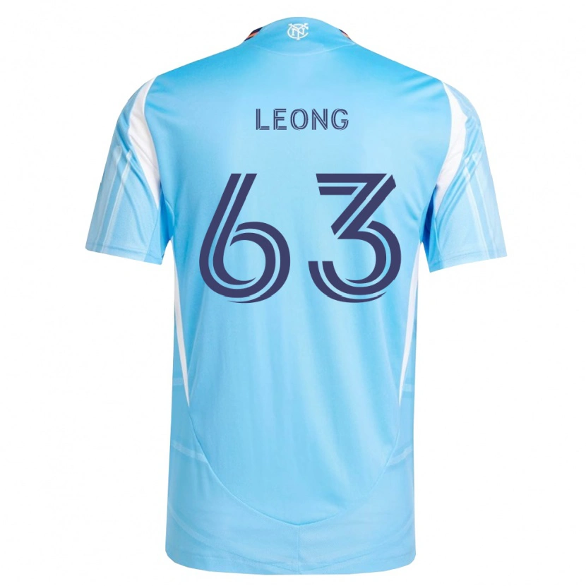 Danxen Mænd Matthew Leong #63 Himmelblå Hvid Hjemmebane Spillertrøjer 2026/27 Trøje T-Shirt