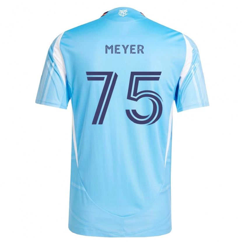 Danxen Mænd Will Meyer #75 Himmelblå Hvid Hjemmebane Spillertrøjer 2026/27 Trøje T-Shirt