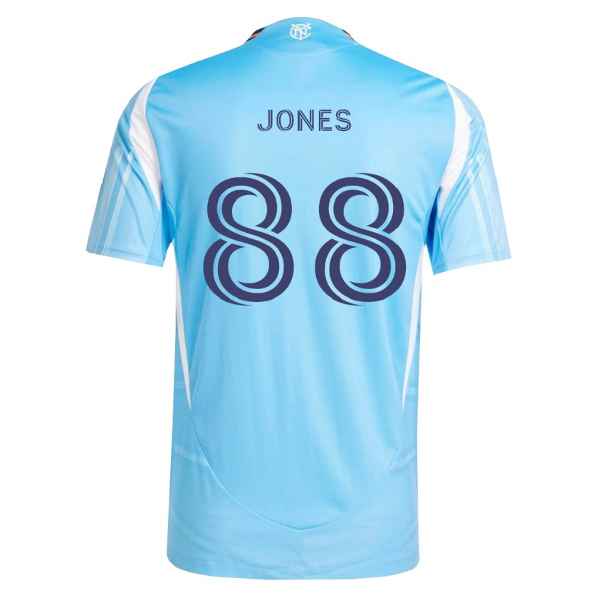 Danxen Mænd Malachi Jones #88 Himmelblå Hvid Hjemmebane Spillertrøjer 2026/27 Trøje T-Shirt