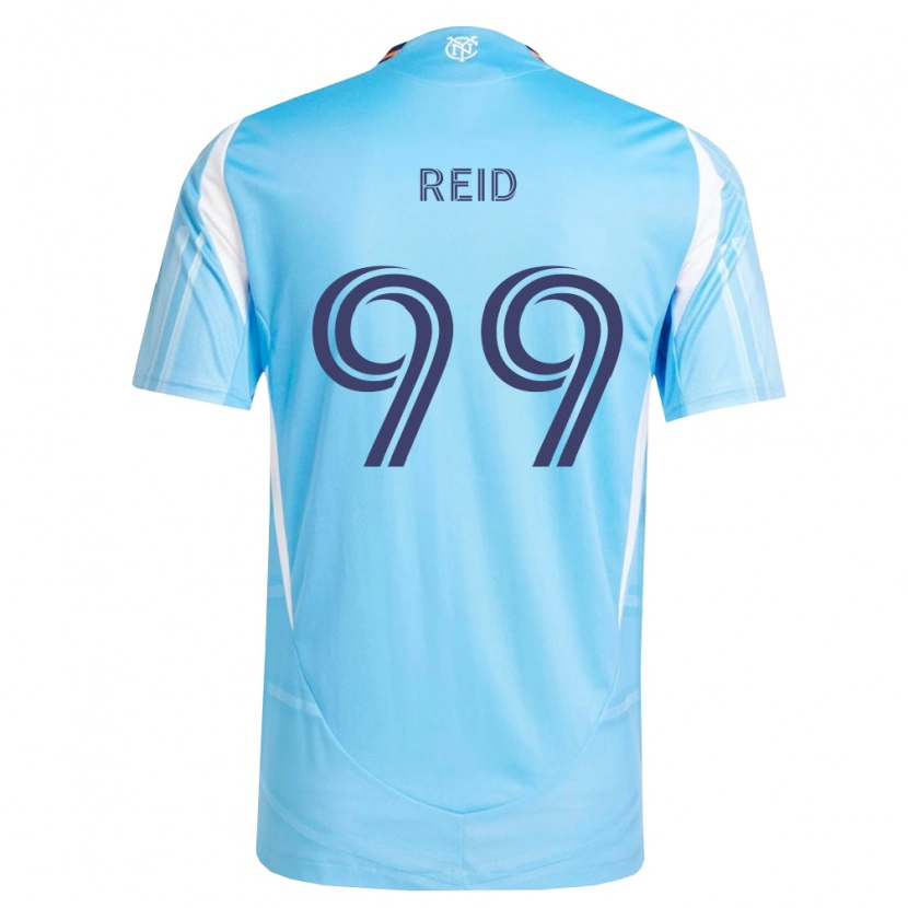 Danxen Mænd Seymour Reid #99 Himmelblå Hvid Hjemmebane Spillertrøjer 2026/27 Trøje T-Shirt