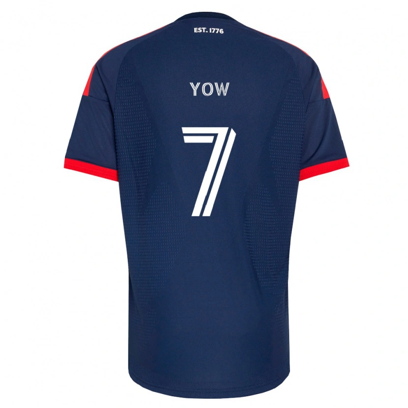 Danxen Mænd Griffin Yow #7 Kongelig Blå Rød Hvid Hjemmebane Spillertrøjer 2026/27 Trøje T-Shirt