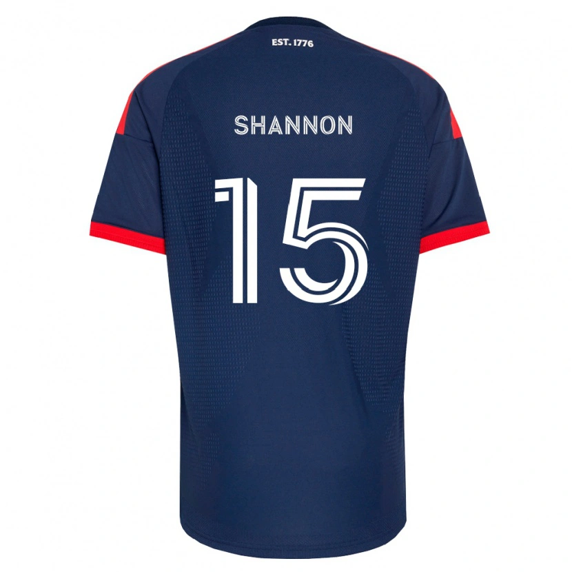 Danxen Mænd Jake Shannon #15 Kongelig Blå Rød Hvid Hjemmebane Spillertrøjer 2026/27 Trøje T-Shirt