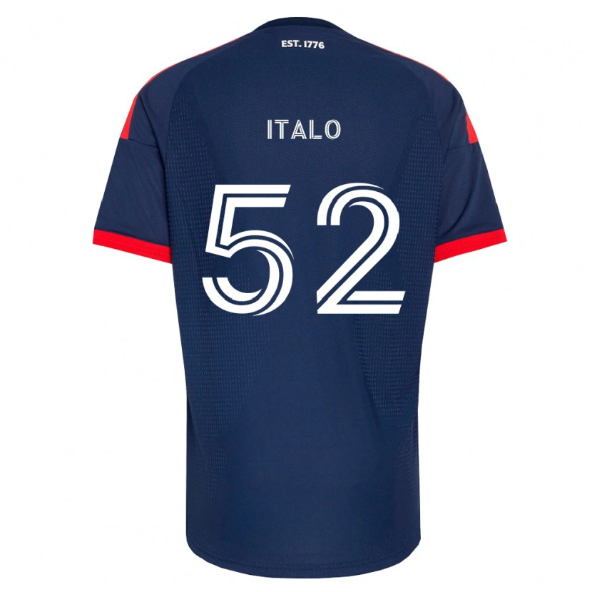 Danxen Mænd Ítalo #52 Kongelig Blå Rød Hvid Hjemmebane Spillertrøjer 2026/27 Trøje T-Shirt