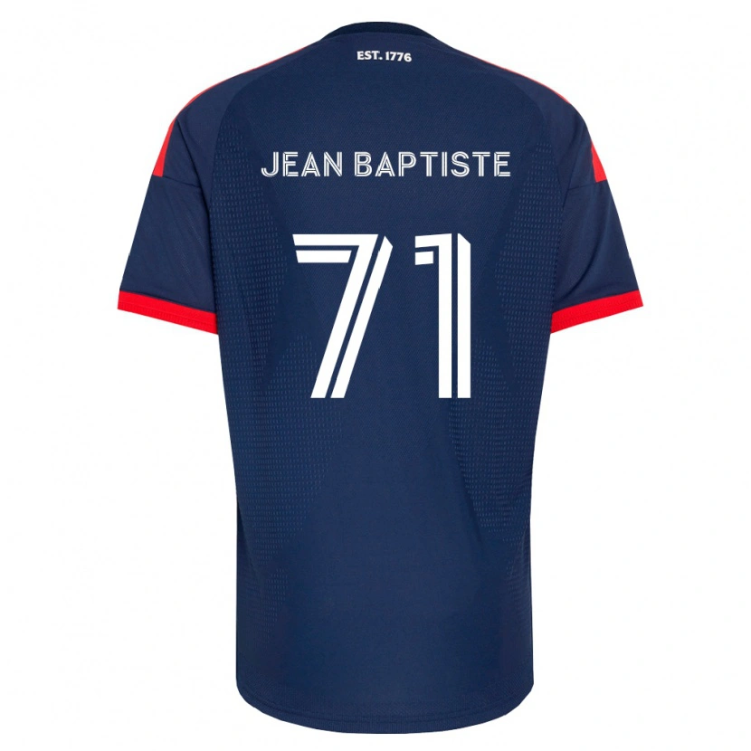 Danxen Mænd Matthew Jean Baptiste #71 Kongelig Blå Rød Hvid Hjemmebane Spillertrøjer 2026/27 Trøje T-Shirt