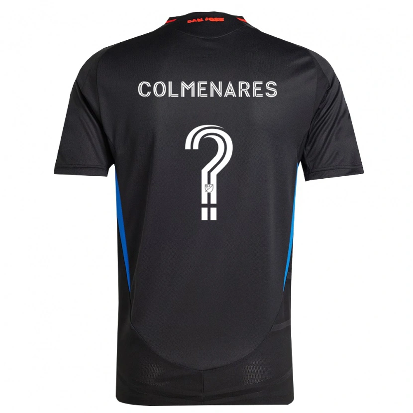 Danxen Mænd Mateo Colmenares #0 Blå Hvid Sort Hjemmebane Spillertrøjer 2026/27 Trøje T-Shirt