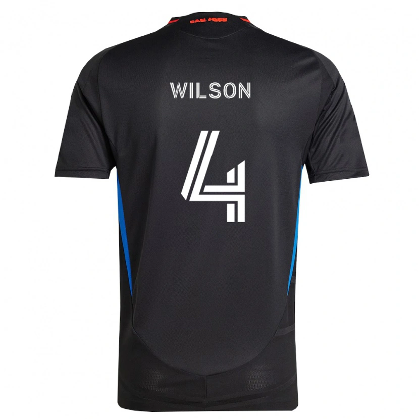 Danxen Mænd Bruno Wilson #4 Blå Hvid Sort Hjemmebane Spillertrøjer 2026/27 Trøje T-Shirt