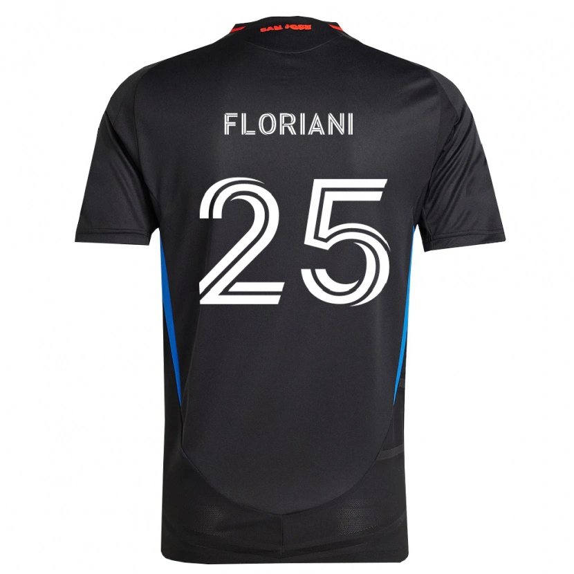 Danxen Mænd Max Floriani #25 Blå Hvid Sort Hjemmebane Spillertrøjer 2026/27 Trøje T-Shirt