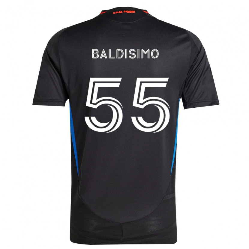 Danxen Mænd Michael Baldisimo #55 Blå Hvid Sort Hjemmebane Spillertrøjer 2026/27 Trøje T-Shirt