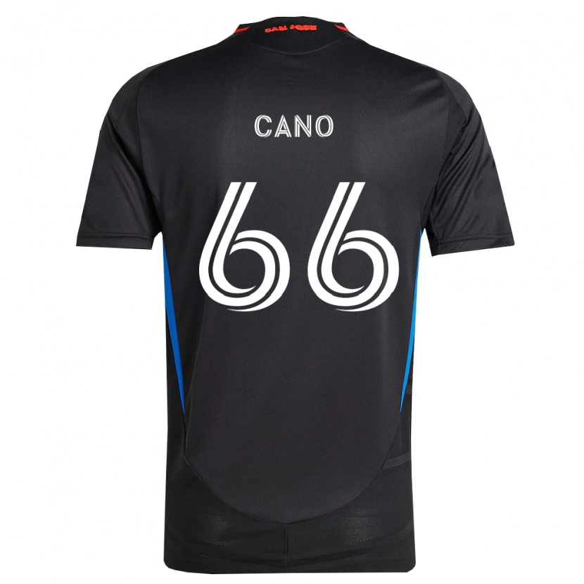 Danxen Mænd Alejandro Cano #66 Blå Hvid Sort Hjemmebane Spillertrøjer 2026/27 Trøje T-Shirt