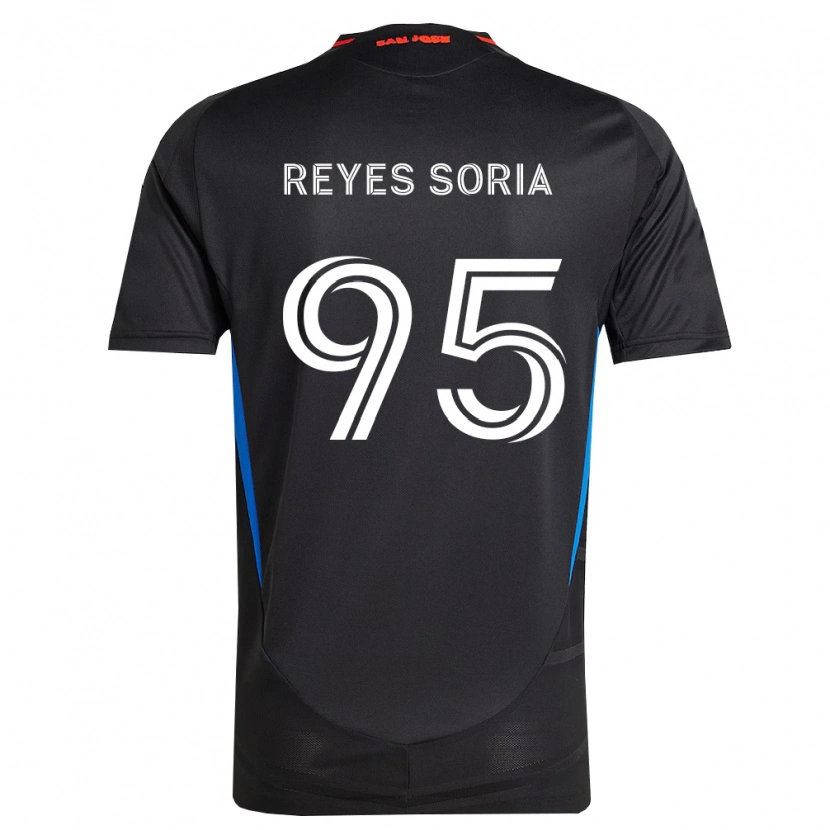 Danxen Mænd Randhu Reyes Soria #95 Blå Hvid Sort Hjemmebane Spillertrøjer 2026/27 Trøje T-Shirt