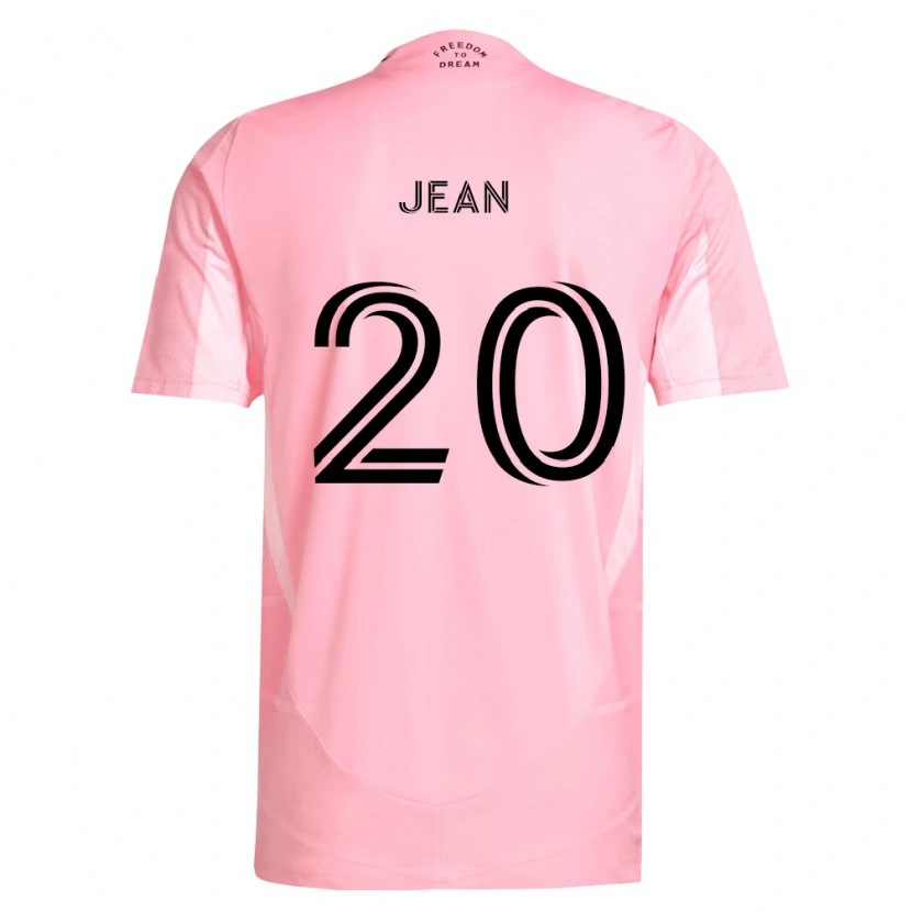 Danxen Mænd Corentin Jean #20 Pink Sort Hjemmebane Spillertrøjer 2026/27 Trøje T-Shirt