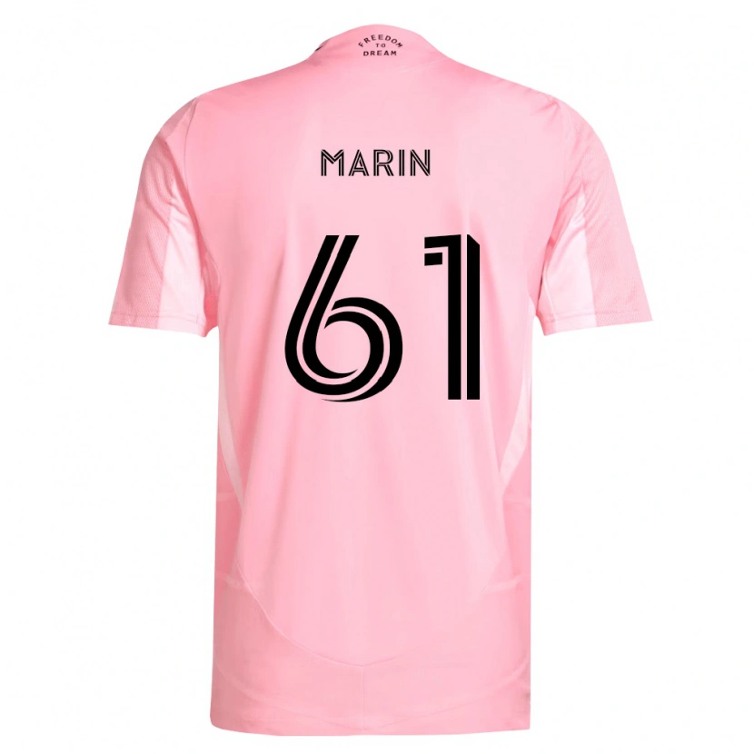 Danxen Mænd Matias Marin #61 Pink Sort Hjemmebane Spillertrøjer 2026/27 Trøje T-Shirt