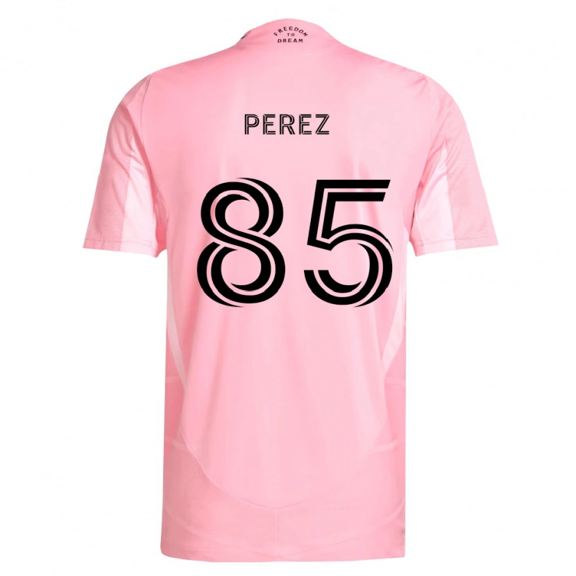 Danxen Mænd Matthew Perez #85 Pink Sort Hjemmebane Spillertrøjer 2026/27 Trøje T-Shirt