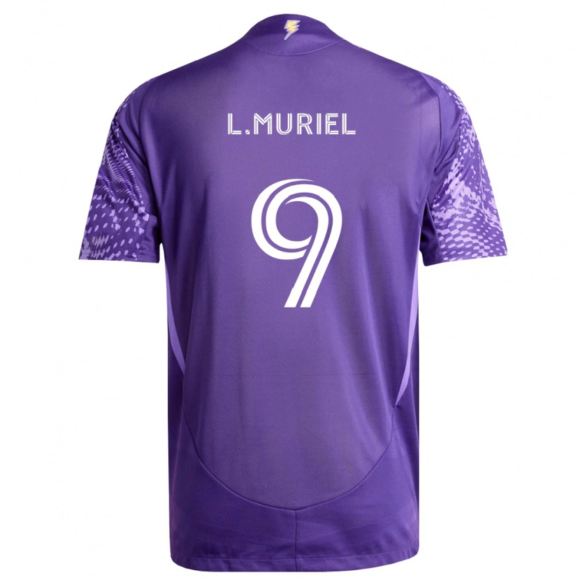 Danxen Mænd Luis Muriel #9 Lilla Hvid Hjemmebane Spillertrøjer 2026/27 Trøje T-Shirt