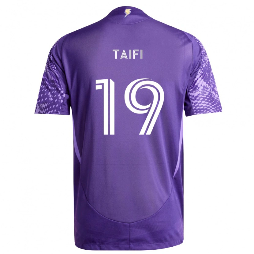 Danxen Mænd Zakaria Taifi #19 Lilla Hvid Hjemmebane Spillertrøjer 2026/27 Trøje T-Shirt