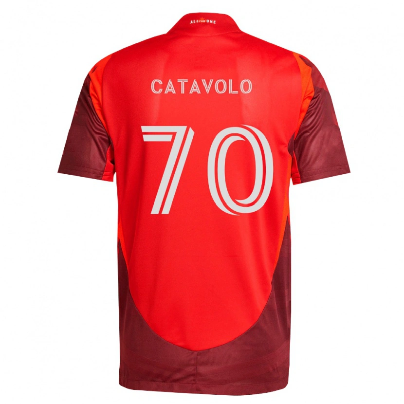 Danxen Mænd Matthew Catavolo #70 Vinrød Rød Hjemmebane Spillertrøjer 2026/27 Trøje T-Shirt