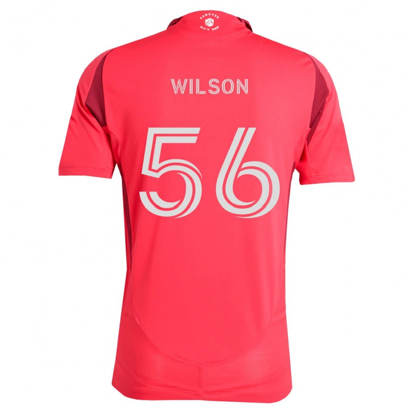Danxen Mænd Blake Wilson #56 Magenta Hvid Hjemmebane Spillertrøjer 2026/27 Trøje T-Shirt