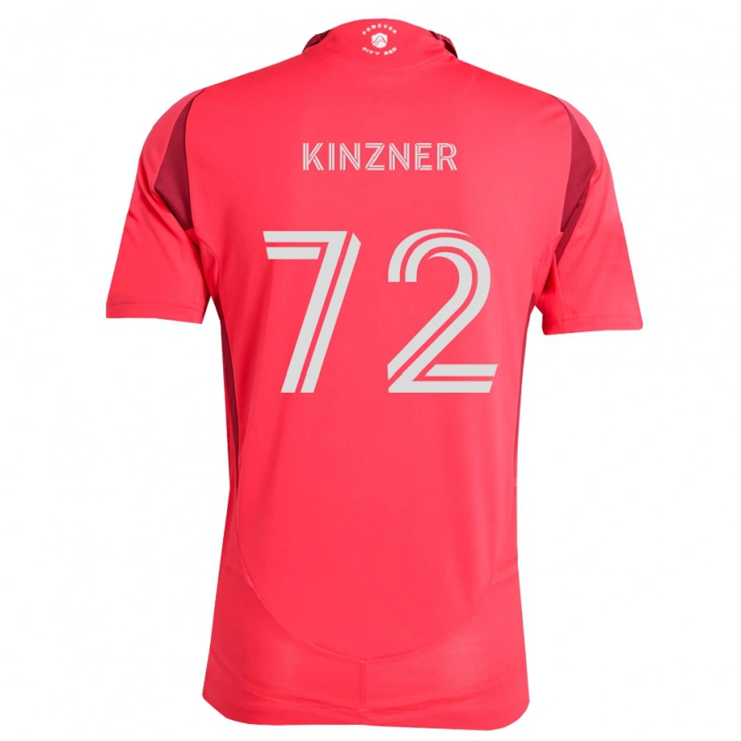 Danxen Mænd Eric Kinzner #72 Magenta Hvid Hjemmebane Spillertrøjer 2026/27 Trøje T-Shirt