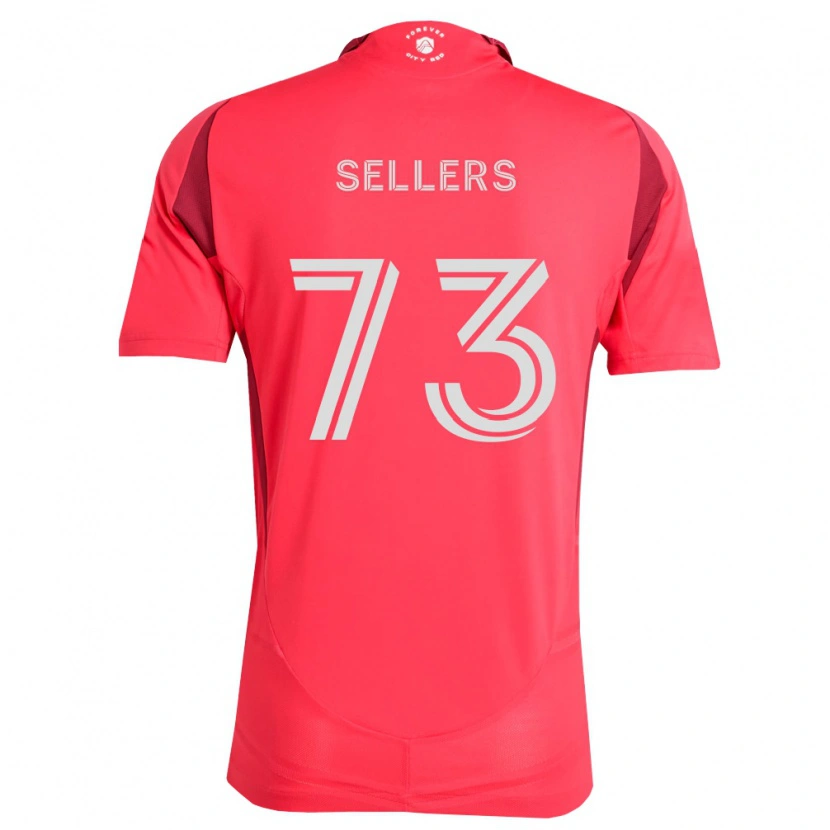 Danxen Mænd Braydon Sellers #73 Magenta Hvid Hjemmebane Spillertrøjer 2026/27 Trøje T-Shirt
