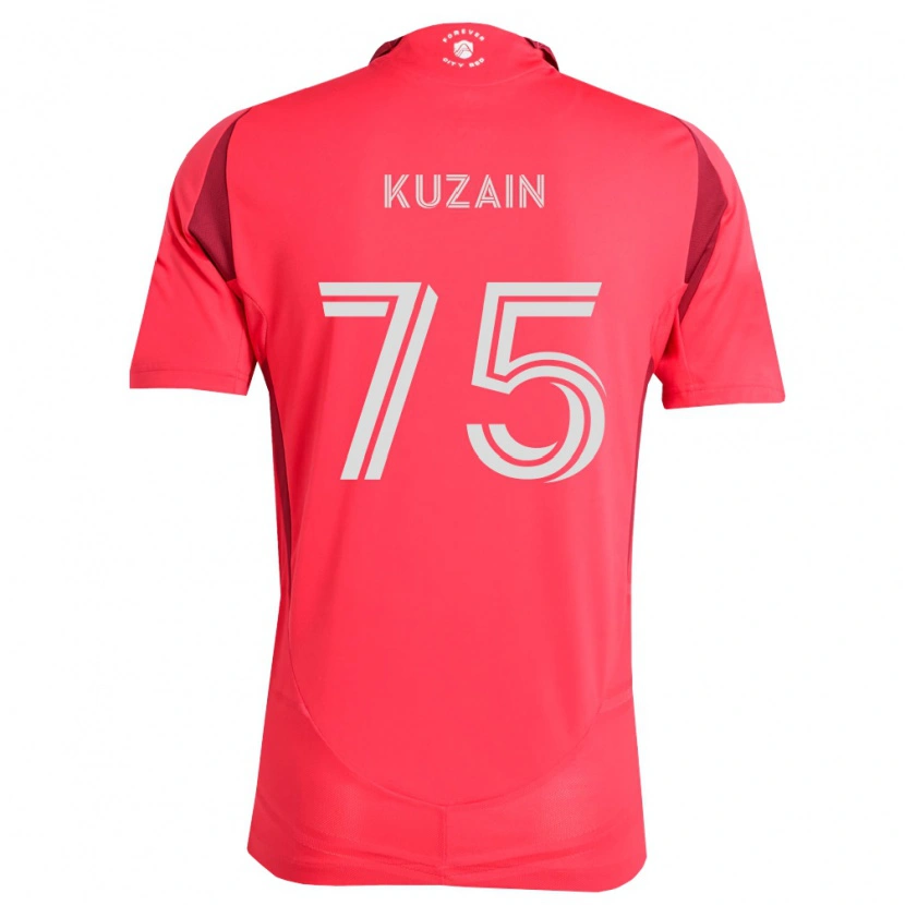 Danxen Mænd Wan Kuzain #75 Magenta Hvid Hjemmebane Spillertrøjer 2026/27 Trøje T-Shirt
