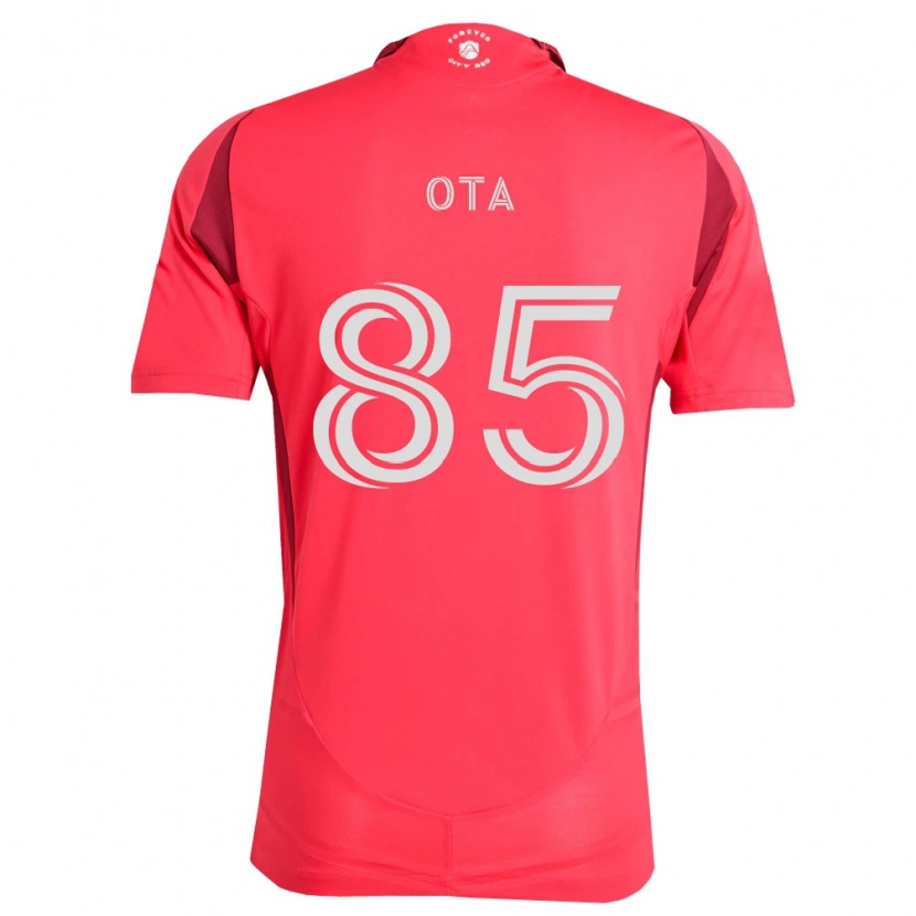 Danxen Mænd Yuichiro Ota #85 Magenta Hvid Hjemmebane Spillertrøjer 2026/27 Trøje T-Shirt