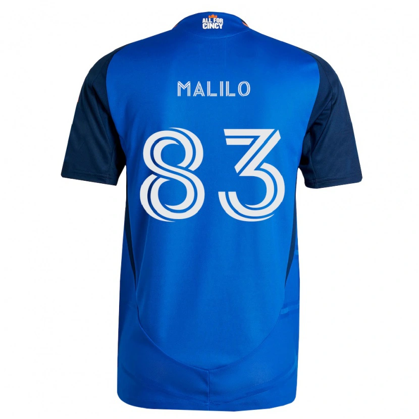 Danxen Mænd Chance Malilo #83 Kongelig Blå Orange Hjemmebane Spillertrøjer 2026/27 Trøje T-Shirt