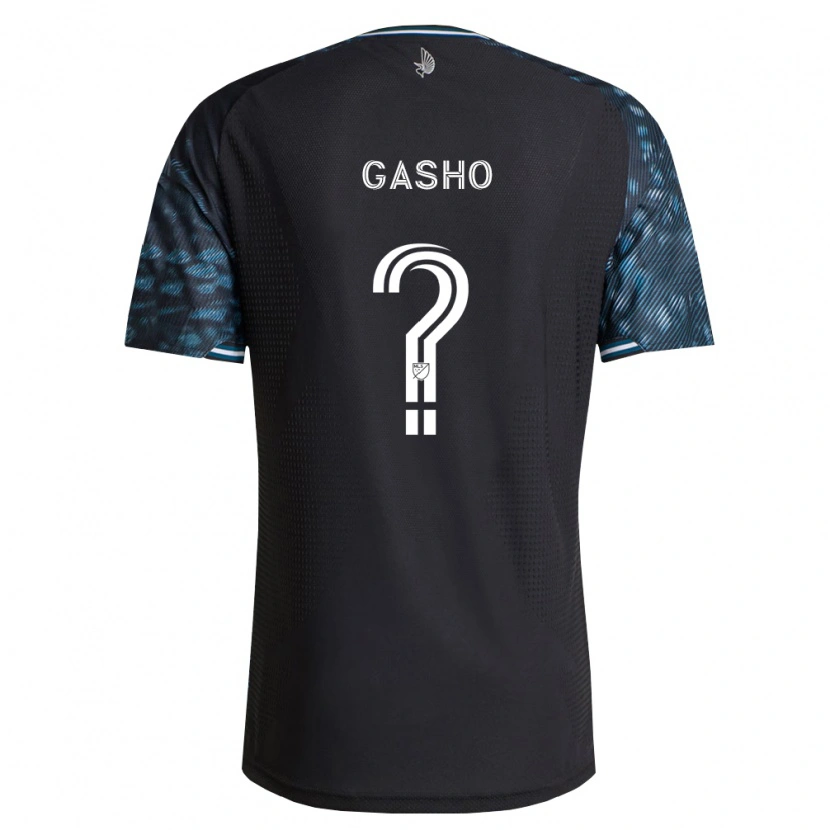 Danxen Mænd Jonah Gasho #0 Sort Hvid Hjemmebane Spillertrøjer 2026/27 Trøje T-Shirt
