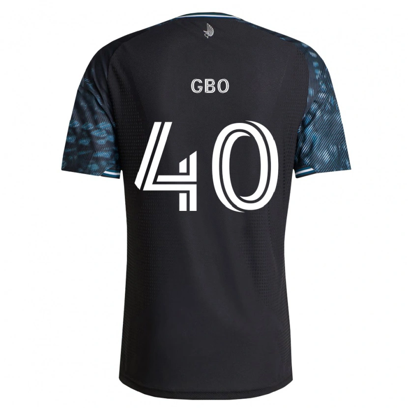 Danxen Mænd Cedrik Gbo #40 Sort Hvid Hjemmebane Spillertrøjer 2026/27 Trøje T-Shirt