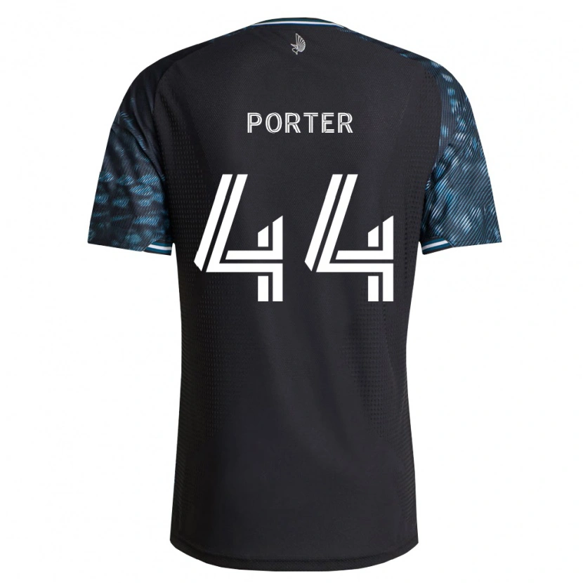 Danxen Mænd George Porter #44 Sort Hvid Hjemmebane Spillertrøjer 2026/27 Trøje T-Shirt