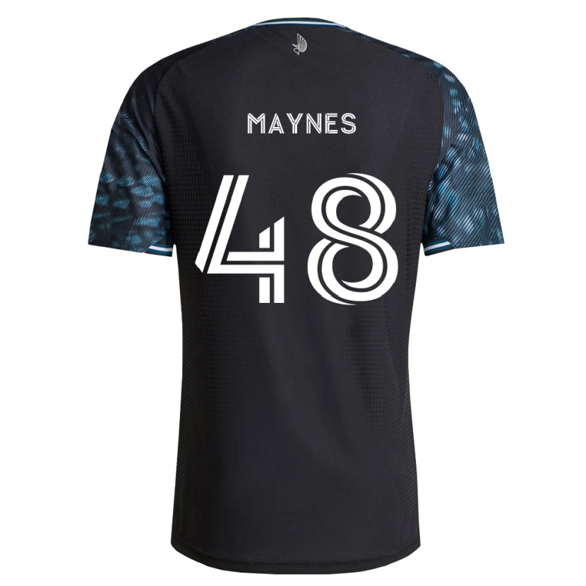 Danxen Mænd William Maynes #48 Sort Hvid Hjemmebane Spillertrøjer 2026/27 Trøje T-Shirt