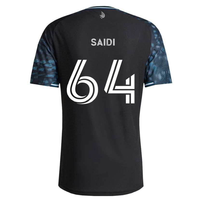 Danxen Mænd Issa Saidi #64 Sort Hvid Hjemmebane Spillertrøjer 2026/27 Trøje T-Shirt