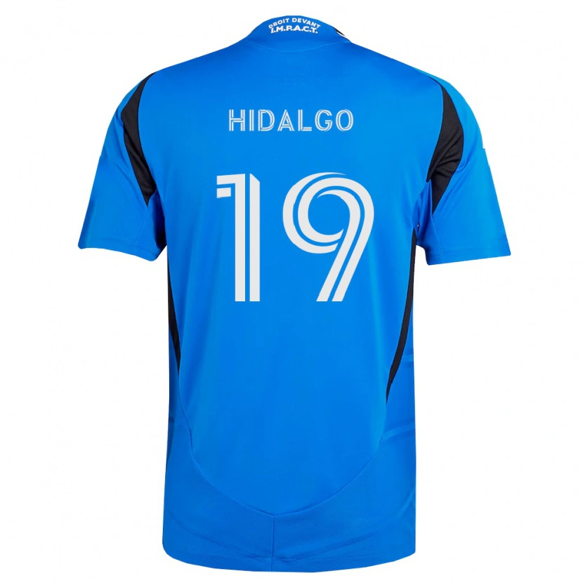 Danxen Mænd Bode Hidalgo #19 Blå Hvid Sort Hjemmebane Spillertrøjer 2026/27 Trøje T-Shirt