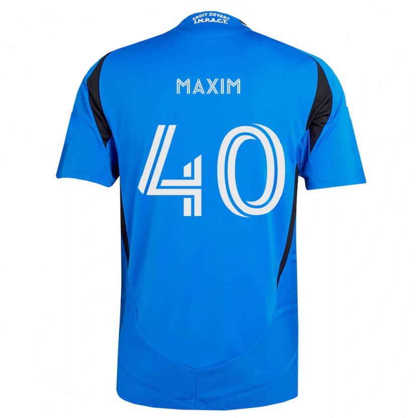 Danxen Mænd Ellyson Maxim #40 Blå Hvid Sort Hjemmebane Spillertrøjer 2026/27 Trøje T-Shirt