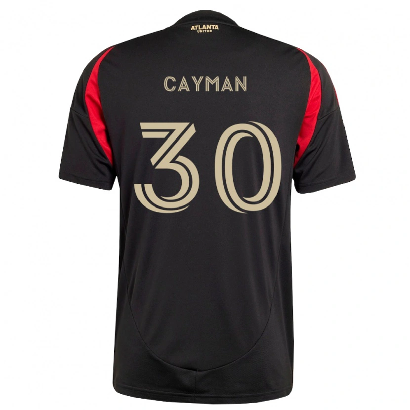 Danxen Mænd Cayman Togashi #30 Sort Rød Hjemmebane Spillertrøjer 2026/27 Trøje T-Shirt