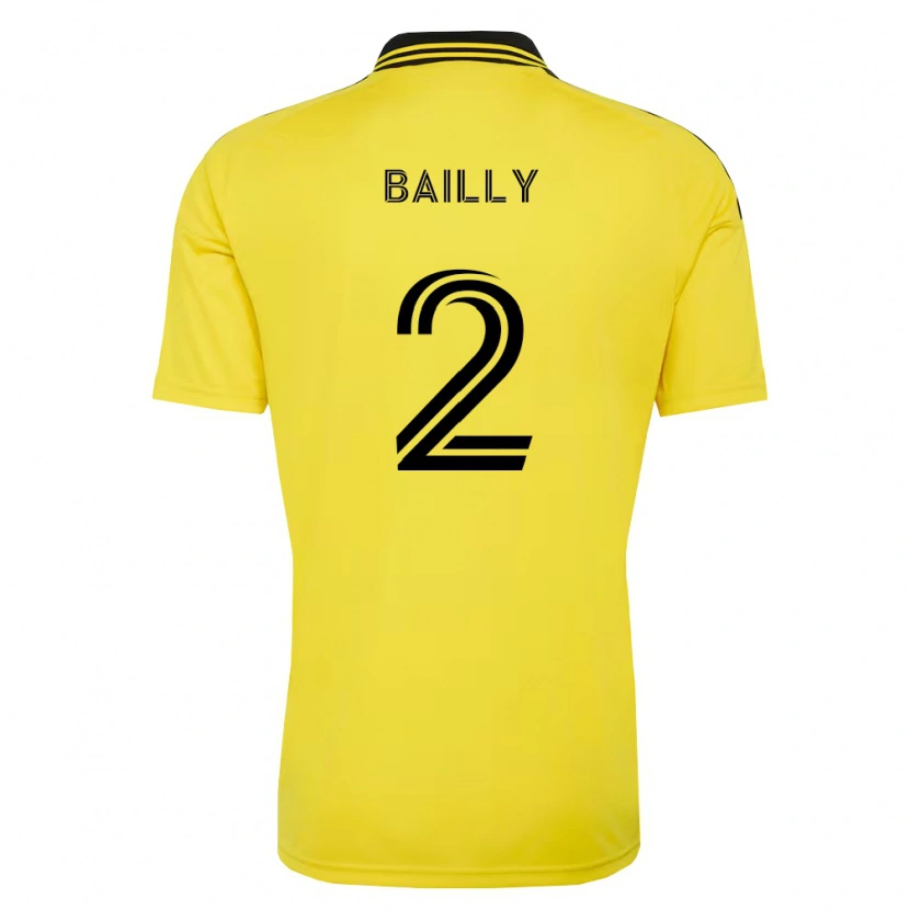 Danxen Mænd Eric Bailly #2 Gul Sort Hjemmebane Spillertrøjer 2026/27 Trøje T-Shirt