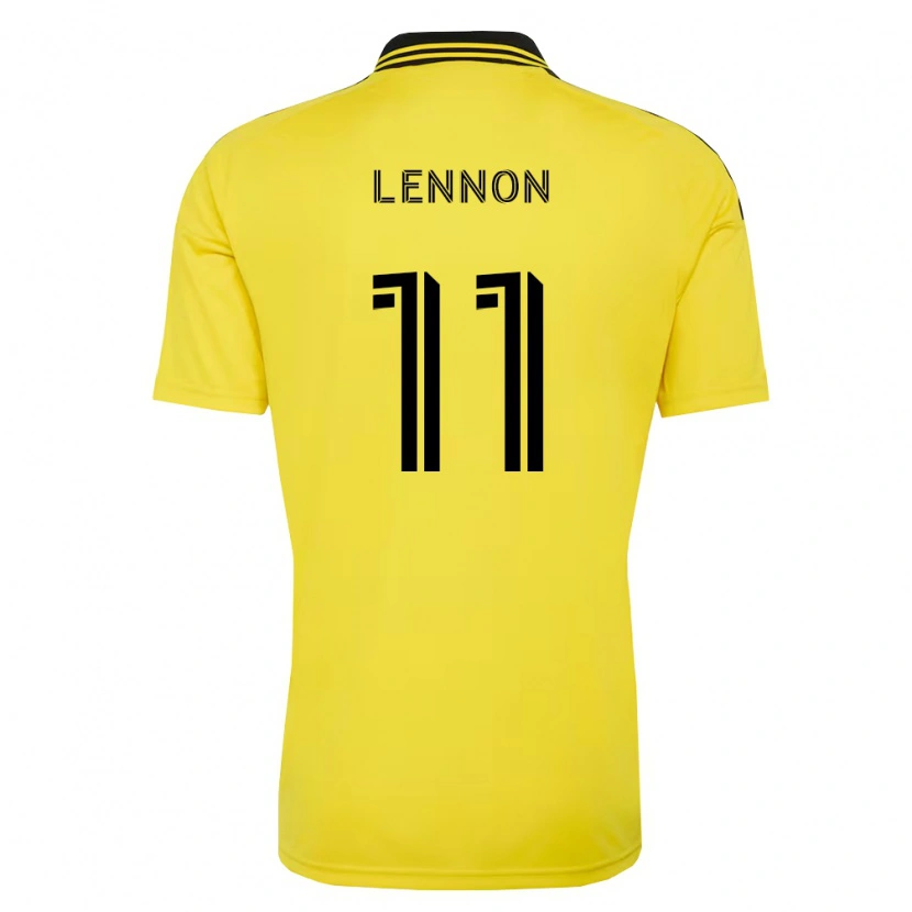 Danxen Mænd Brooks Lennon #11 Gul Sort Hjemmebane Spillertrøjer 2026/27 Trøje T-Shirt