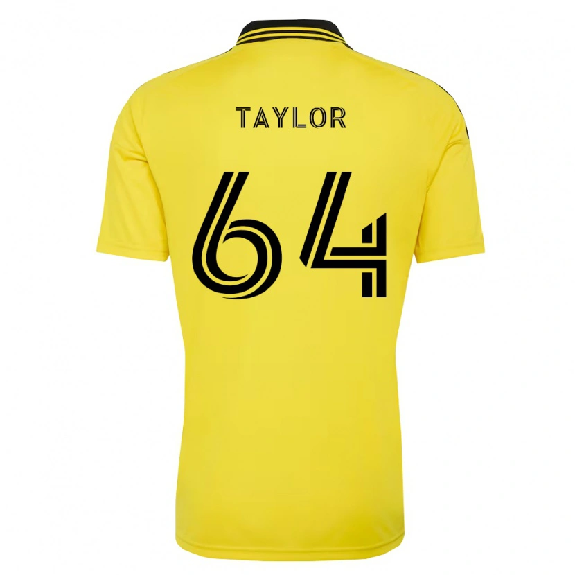 Danxen Mænd Oneal Taylor #64 Gul Sort Hjemmebane Spillertrøjer 2026/27 Trøje T-Shirt