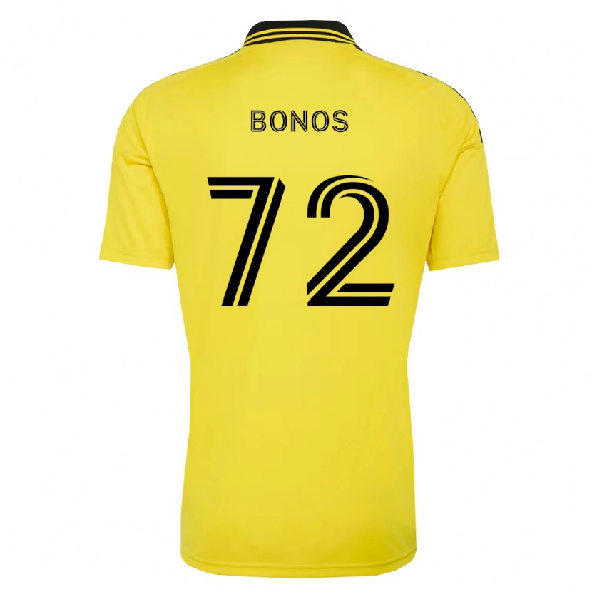 Danxen Mænd Jackson Bonos #72 Gul Sort Hjemmebane Spillertrøjer 2026/27 Trøje T-Shirt