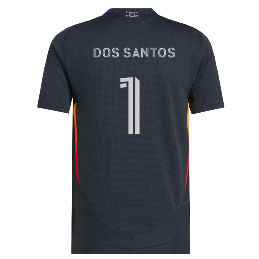 Danxen Mænd Cj Dos Santos #1 Mørkegrå Rød Hjemmebane Spillertrøjer 2026/27 Trøje T-Shirt