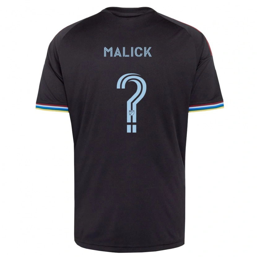 Danxen Mænd Owen Malick #0 Sort Himmelblå Hjemmebane Spillertrøjer 2026/27 Trøje T-Shirt