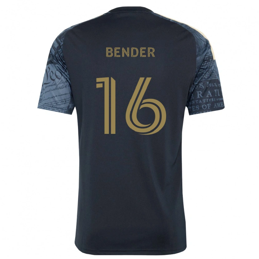 Danxen Mænd Ben Bender #16 Marineblå Brun Hjemmebane Spillertrøjer 2026/27 Trøje T-Shirt
